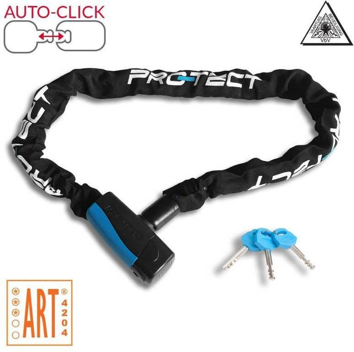 Kettingslot Pro-tect Opal 120cm ART3 ***