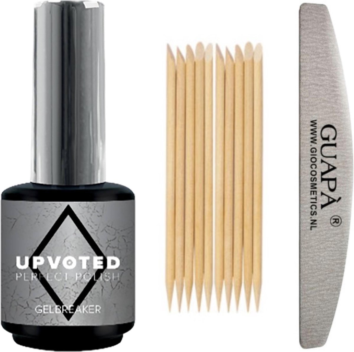 GUAPÀ® Gellak Remover voor het verwijderen van Gel Nagellak |Gellak Verwijderaar | Gelbreaker 15 ml