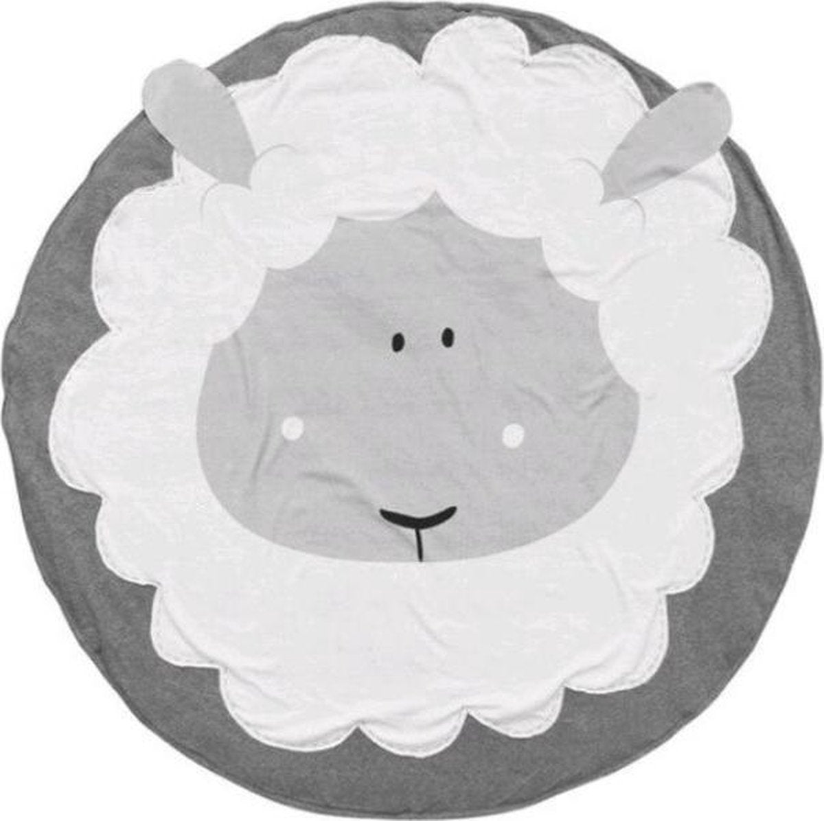 Baby Speelkleed Schaap – Baby kamer Speelkleed – Baby Speel Mat - diameter 90cm