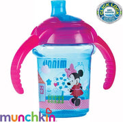 Munchkin Click Lock Antilek oefenbeker Disney Minnie Roze (237ml)