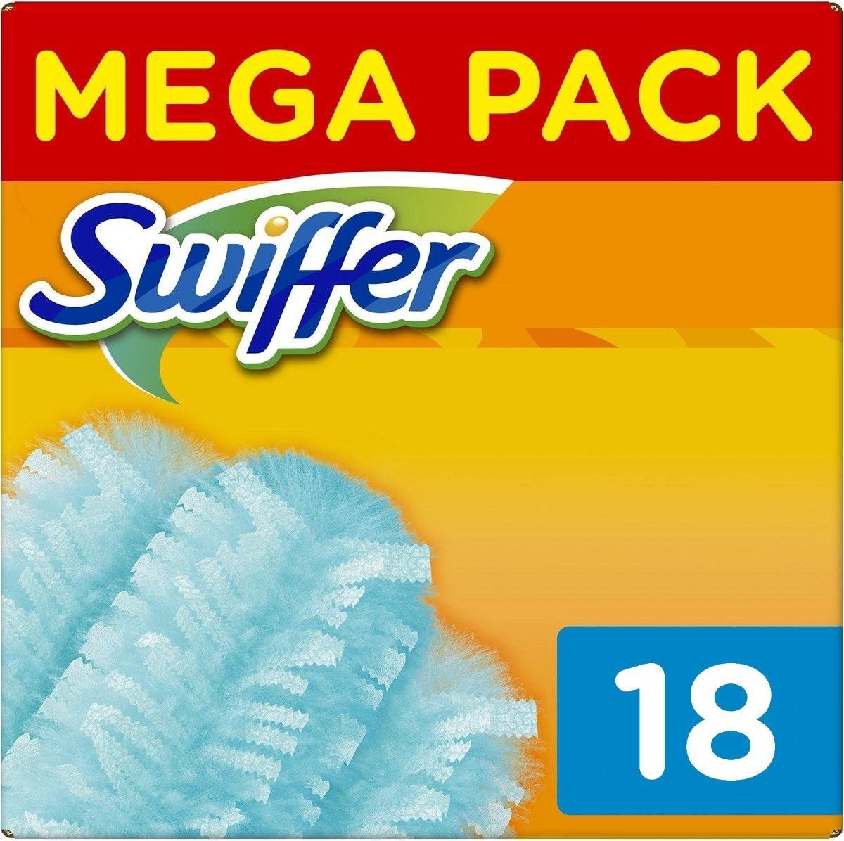 Swiffer Duster Navulling Trap & Lock - 18 Stuks - Navul Stofdoekjes