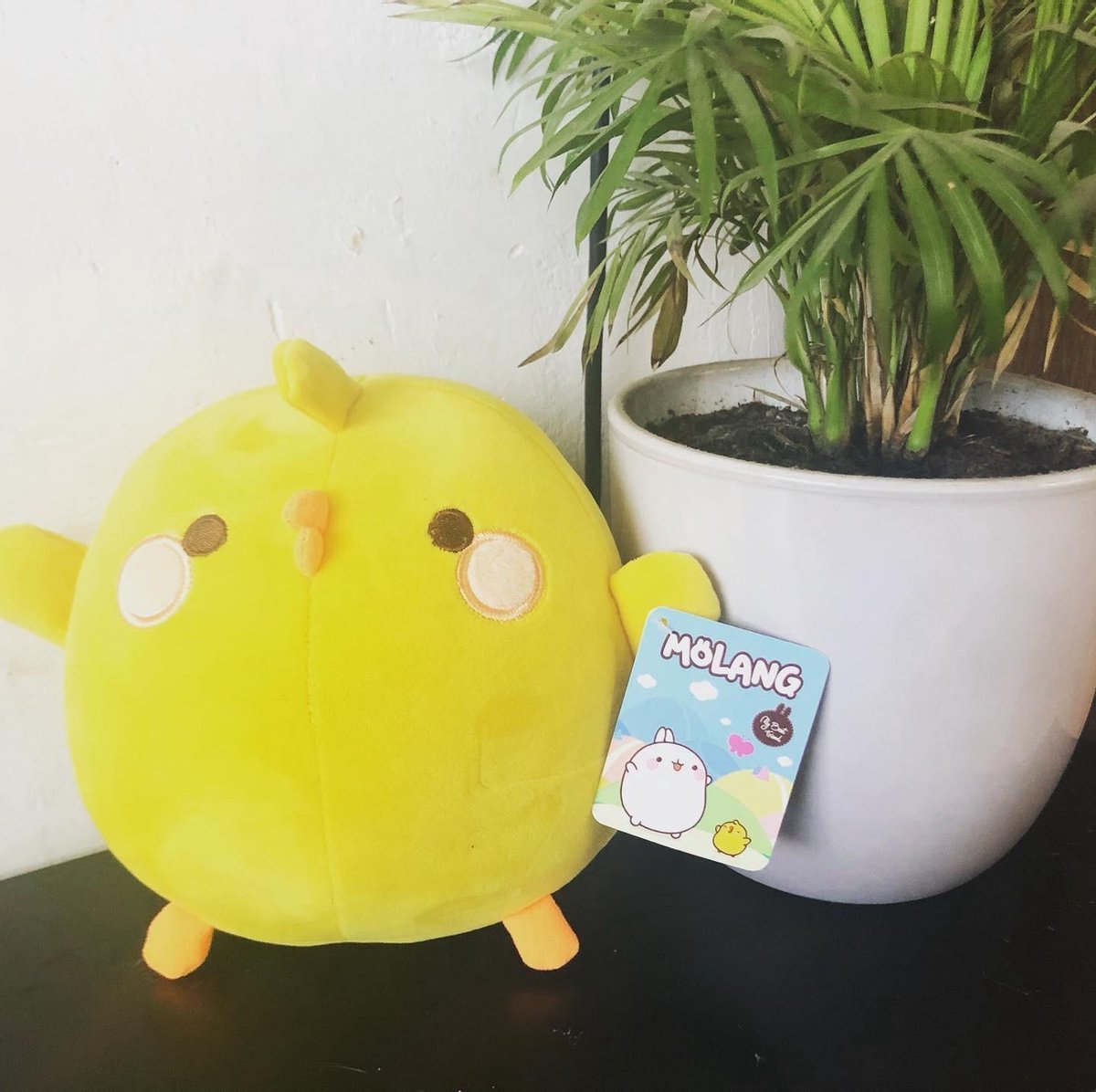 Molang & Piu Piu: Piu Piu knuffel - crane king versie