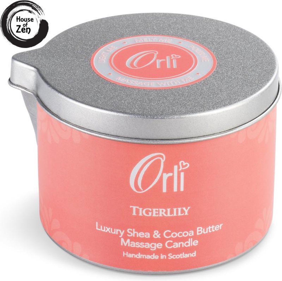 Vegan Massage Olie Tigerlily - biologisch en dierproefvrij
