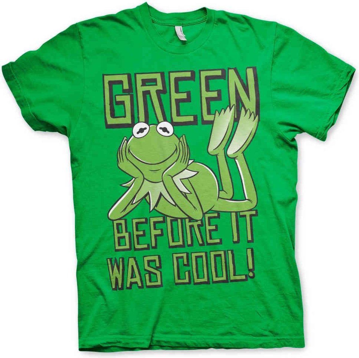 The Muppets Heren Tshirt -S- Kermit - Green