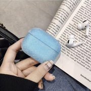 Apple AirPods PRO glitter hard case - blauw -