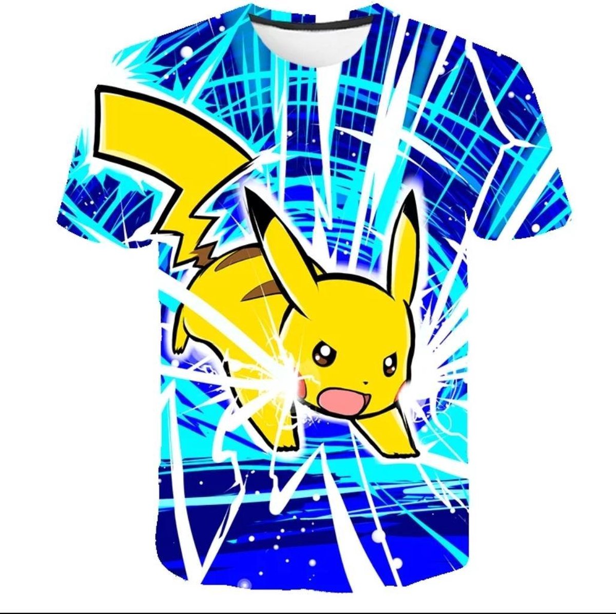 Pikachu / Pokemon/ T-shirt_maat 146