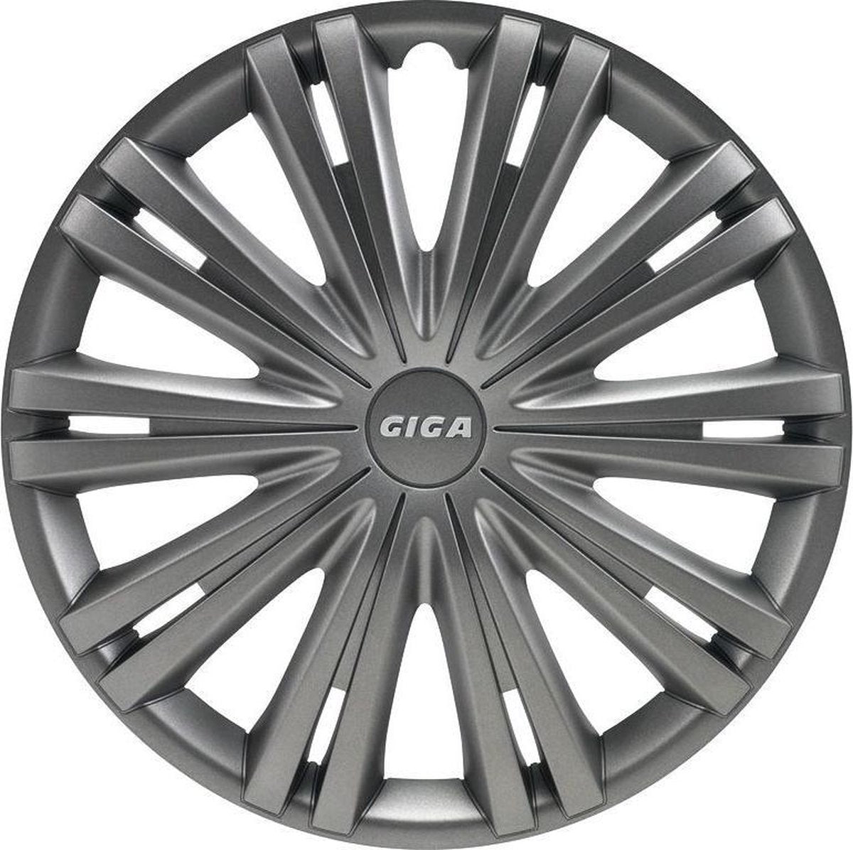 Autostyle Wieldoppen 16 inch Giga Gunmetal - ABS