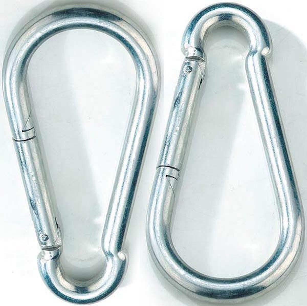Karabijnhaak 180 mm - 2 stuks