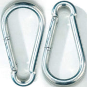 Karabijnhaak 180 mm - 2 stuks