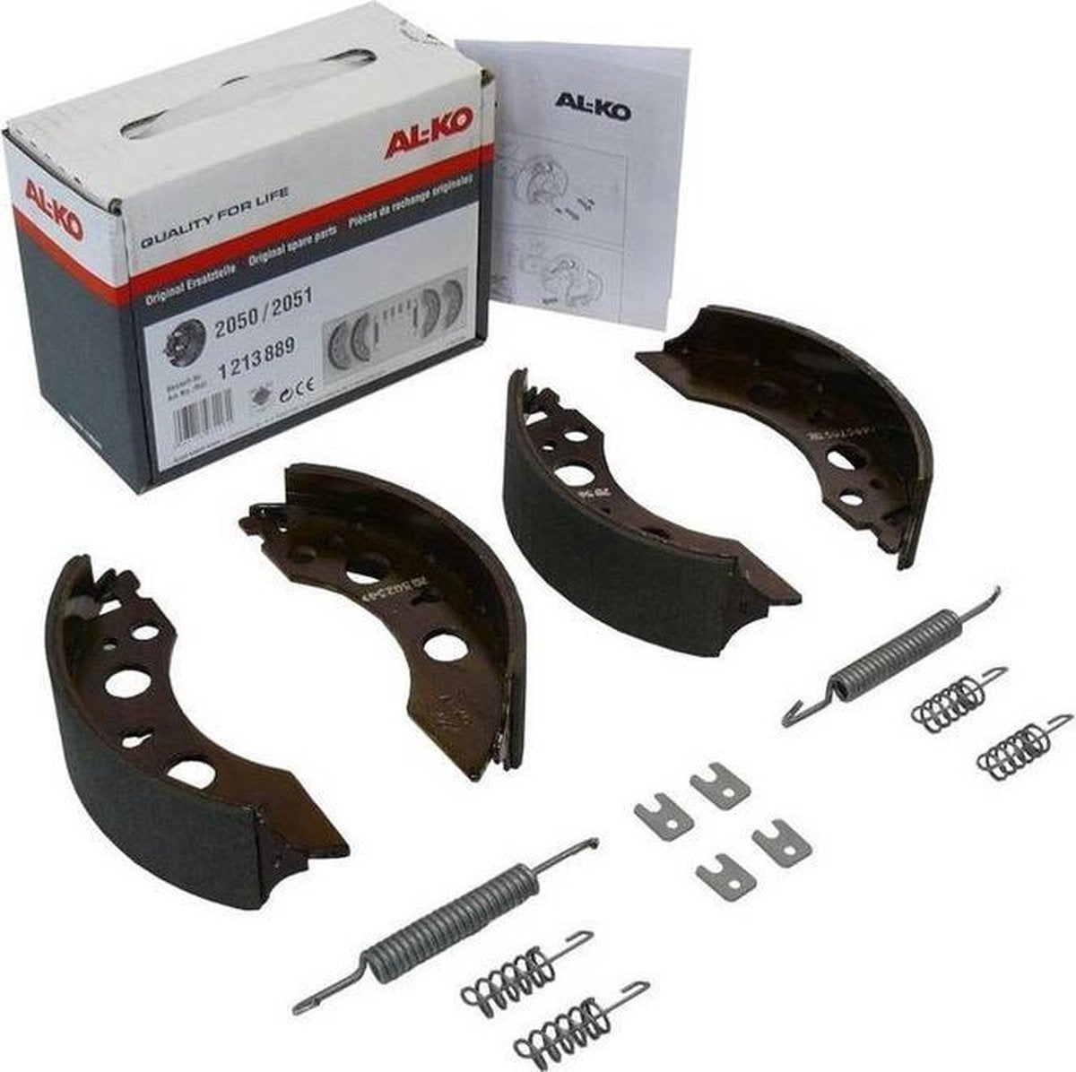 Remschoenen set Alk Origineel 200x50 2050/2051