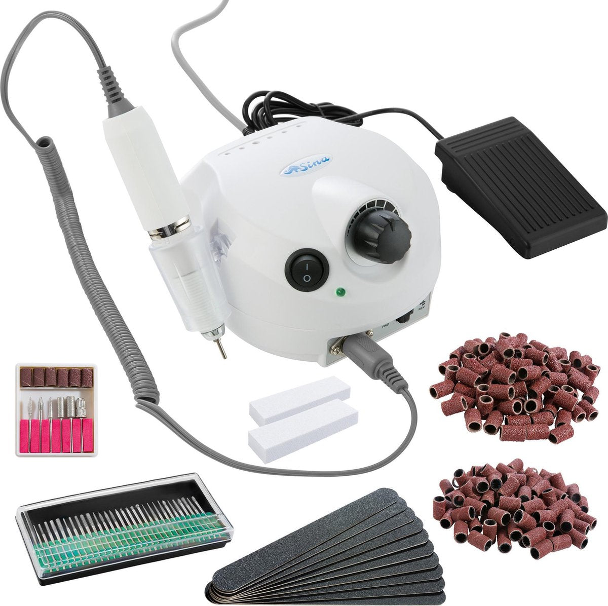 Sina Nagelfrees mobiele nagelstudio manicure set pedicure nageldesign nagelslijper