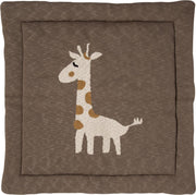 Quax Speelmat & Boxkleed Tricot Giraf - 100 cm x 100 cm