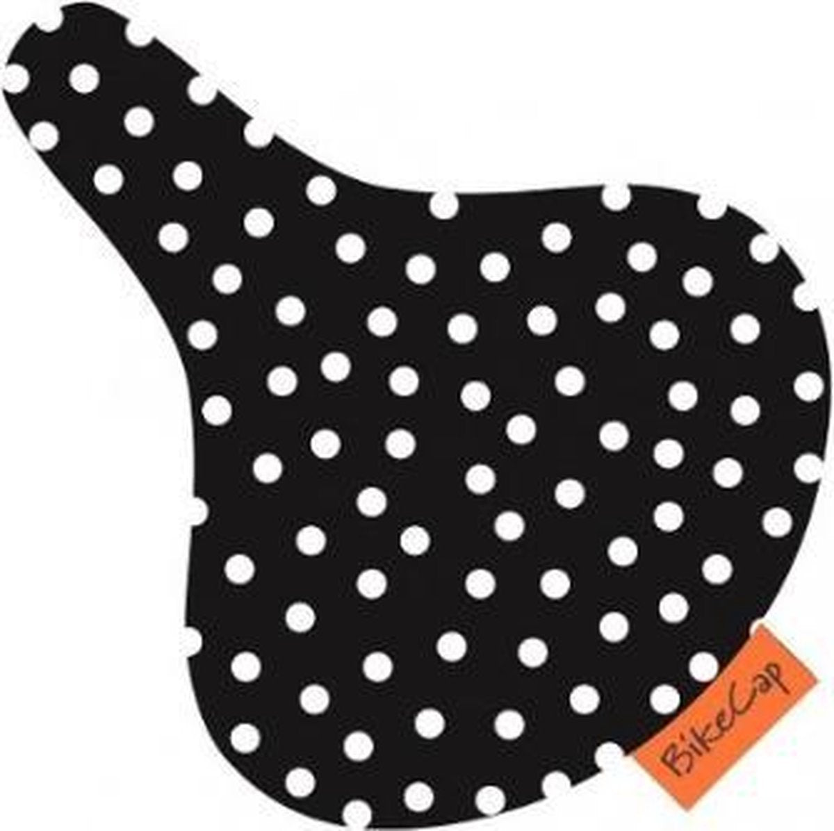 BIKECAP - Zadelhoes - Stippen - Wit - Zwart