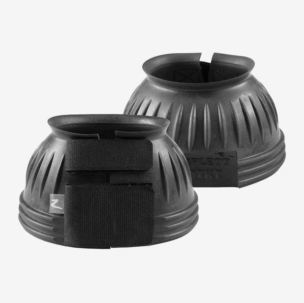 Horze springschoen rubber -zwart - S