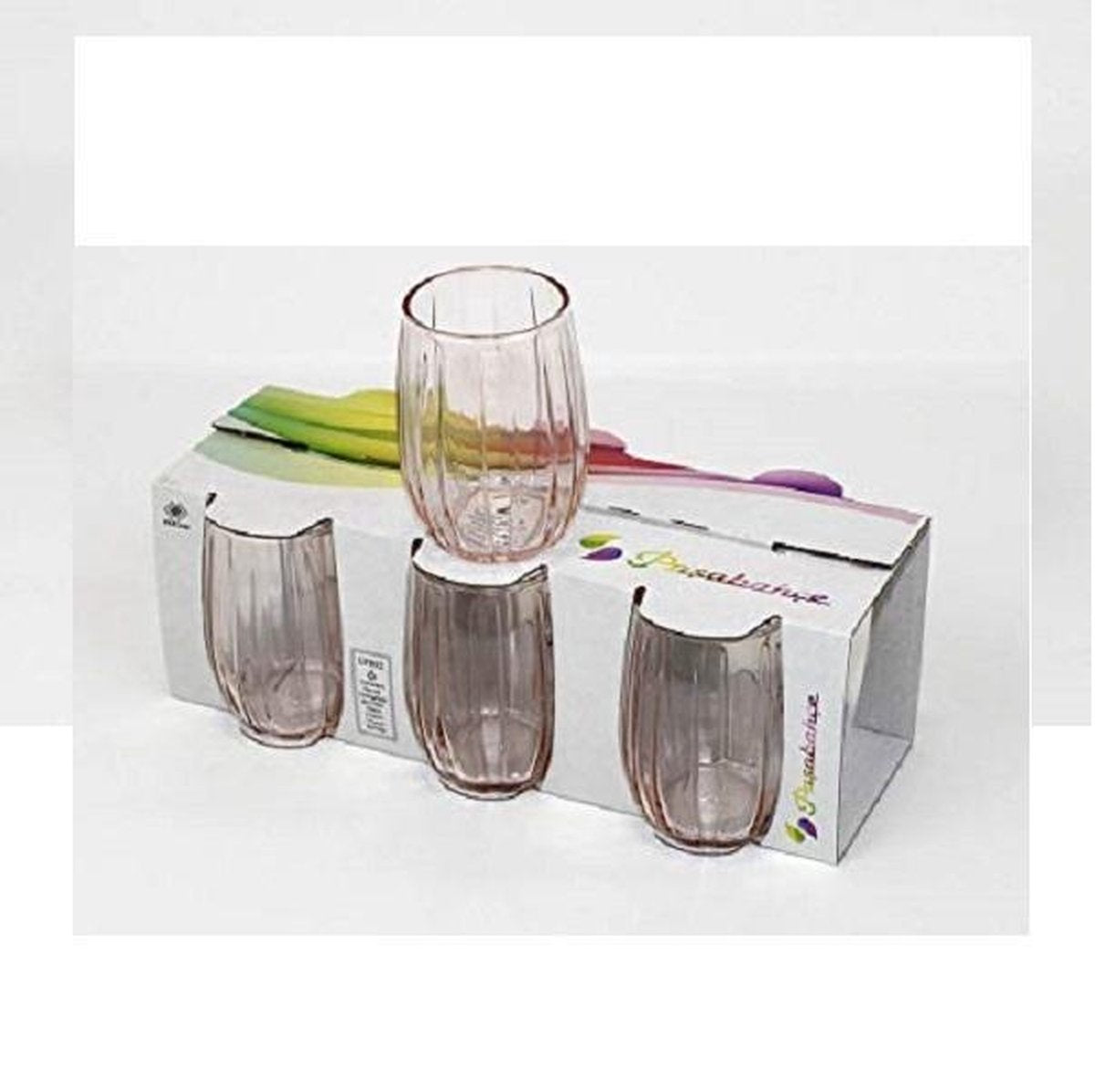 Pasabahce Linka - Roze Shotglazen - Set van 6 - 115 ml