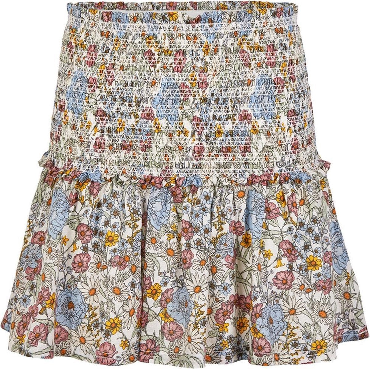 Lw Trend Co Ord Skirt 1a7804 1960 White Aop W/green
