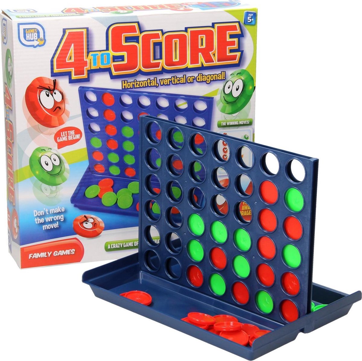 4 op een rij | Grafix | educatief spel | spel voor kinderen