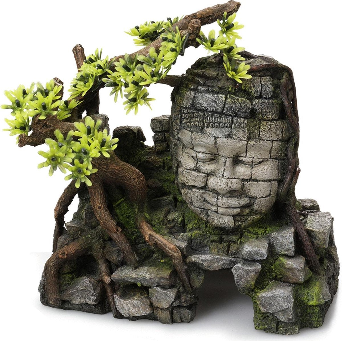 Aqua-Della Aquarium Anker Wat Met Planten 23X14X21 Cm