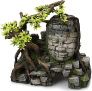 Aqua-Della Aquarium Anker Wat Met Planten 23X14X21 Cm