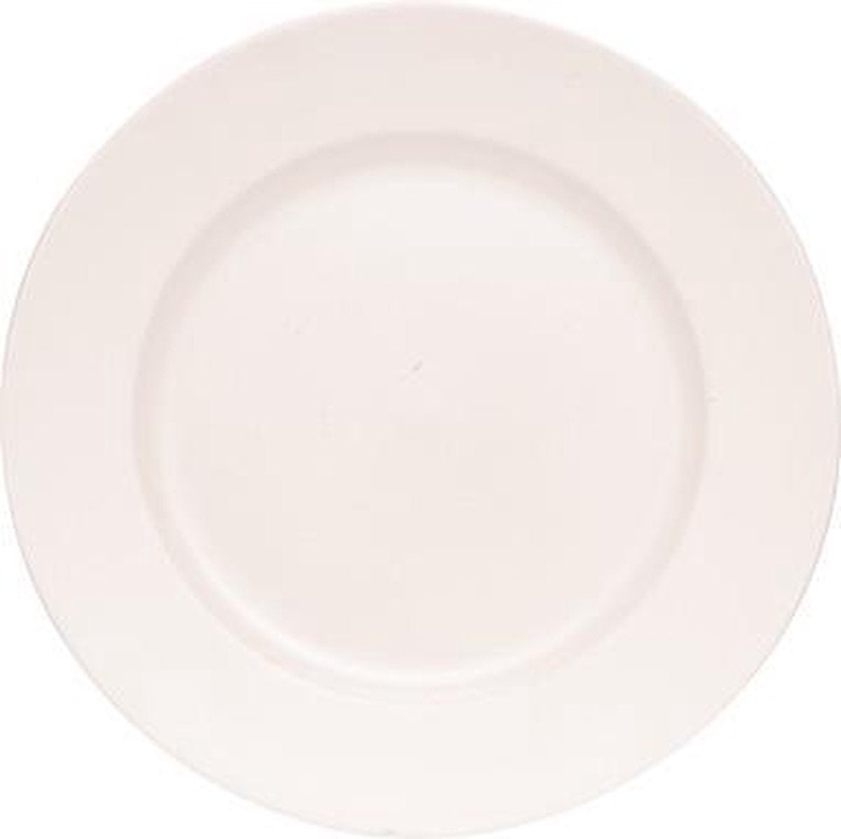 Dinerbord - Ontbijtbord - Plastic Bord Matt Roze - Rond - Ø 33cm - Kunststof
