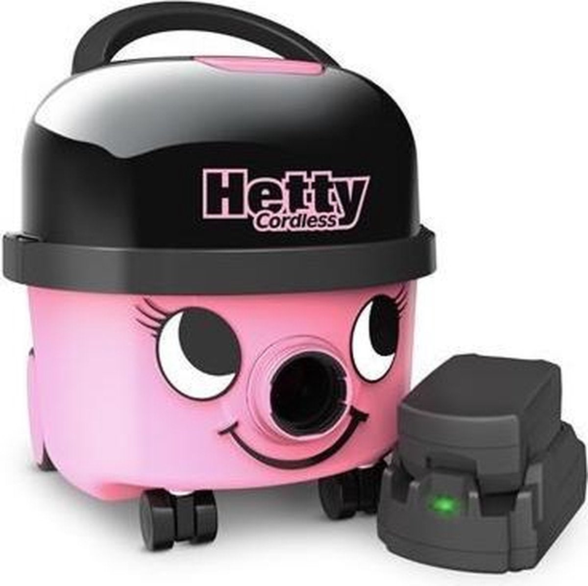 Numatic Hetty Cordless HEB160 - Stofzuiger met zak - Roze