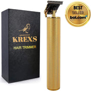 Krexs Gouden Baardtrimmer - Tondeuse - Trimmer - Scheerapparaat - Mannen – Baard