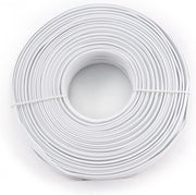 Cablexpert Telefoonkabel 4-aderig van de rol - per meter / wit - 1 meter