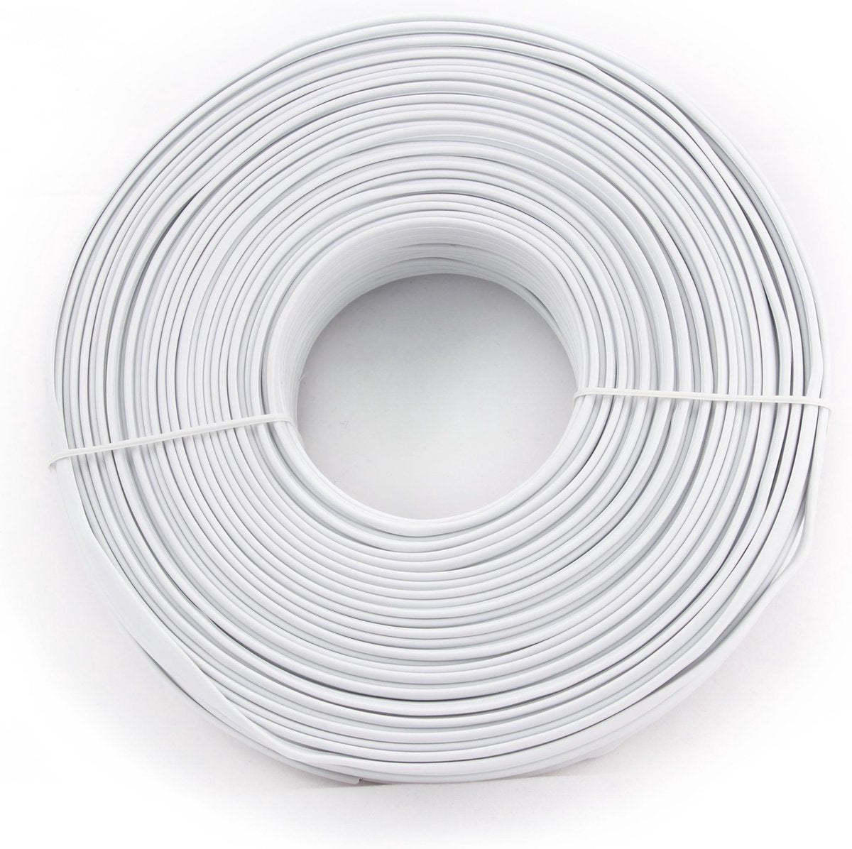 Cablexpert Telefoonkabel 4-aderig van de rol - per meter / wit - 1 meter