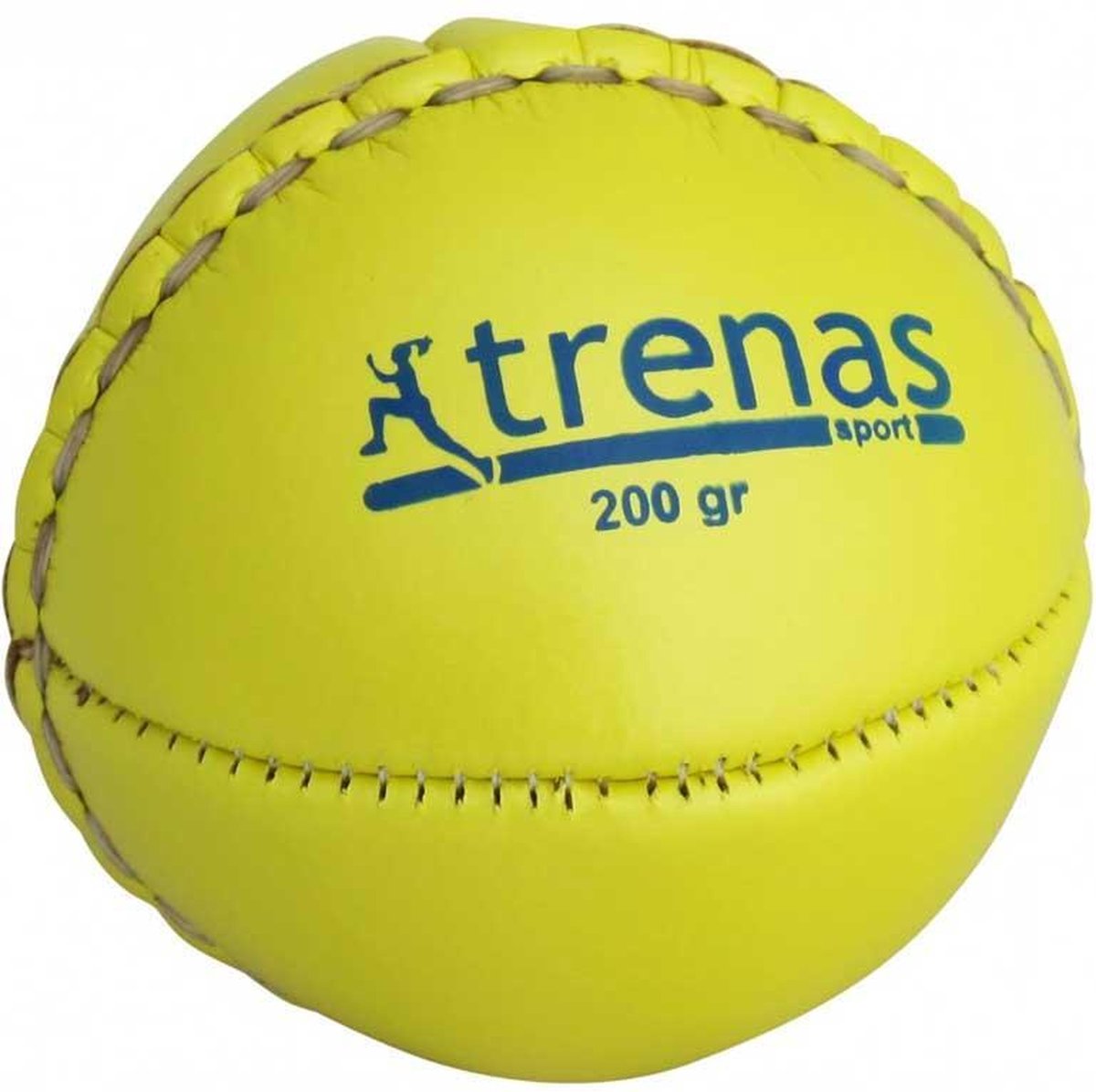 eSam® Werpbal - Gewicht 200 gram - Diameter 76 mm - Leer - Geel