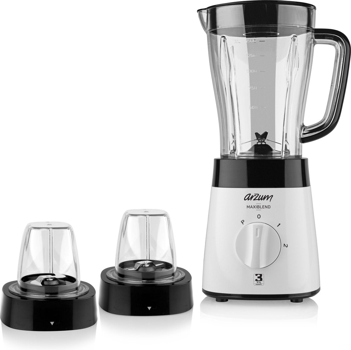 ARZUM MAXİBLEND - Keuken Blender - Wit
