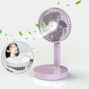 A3 Desktop Mirror Fan (roze)