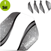Pentathlon Vizion Spiro Dartflights - Zwart- ()