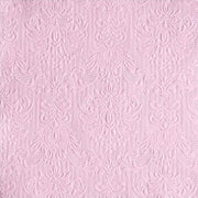 30x stuks Servetten roze barok stijl 3-laags - elegance - barok patroon - Feest artikelen - feest decoraties