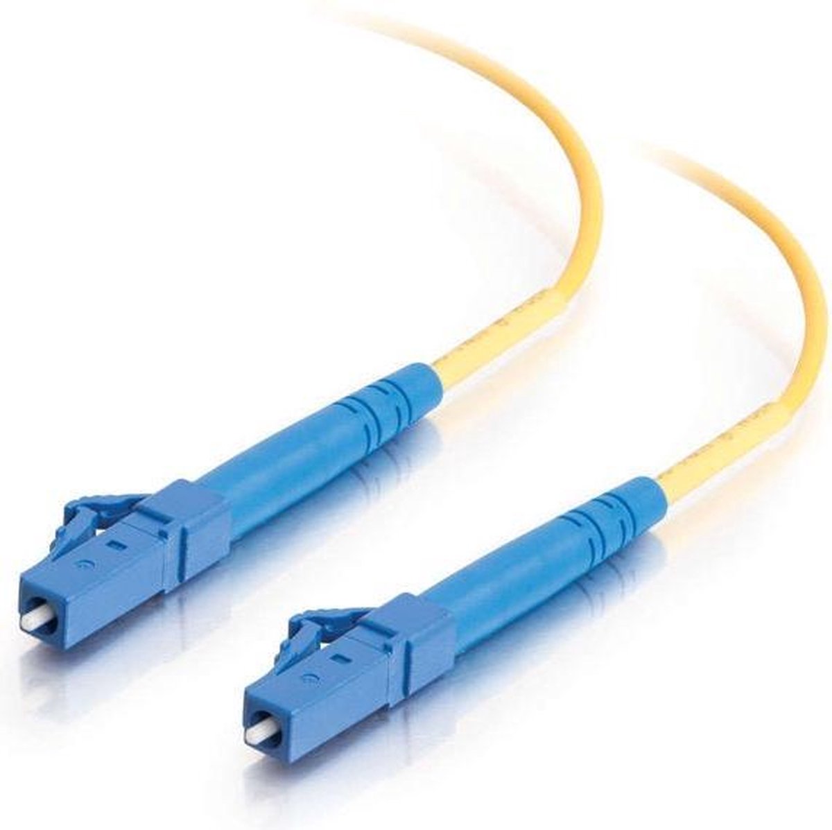 C2G 85609 Glasvezel kabel 10 m OFNR LC Geel