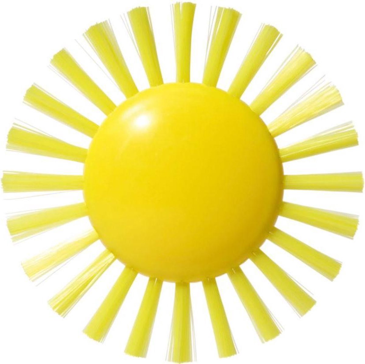 Bilibo Borstel Plui Sunny Brush Geel 9 Cm