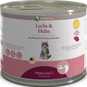 20x Herrmann's Selection Kattenvoeding Salmon With Chicken 200 gr.