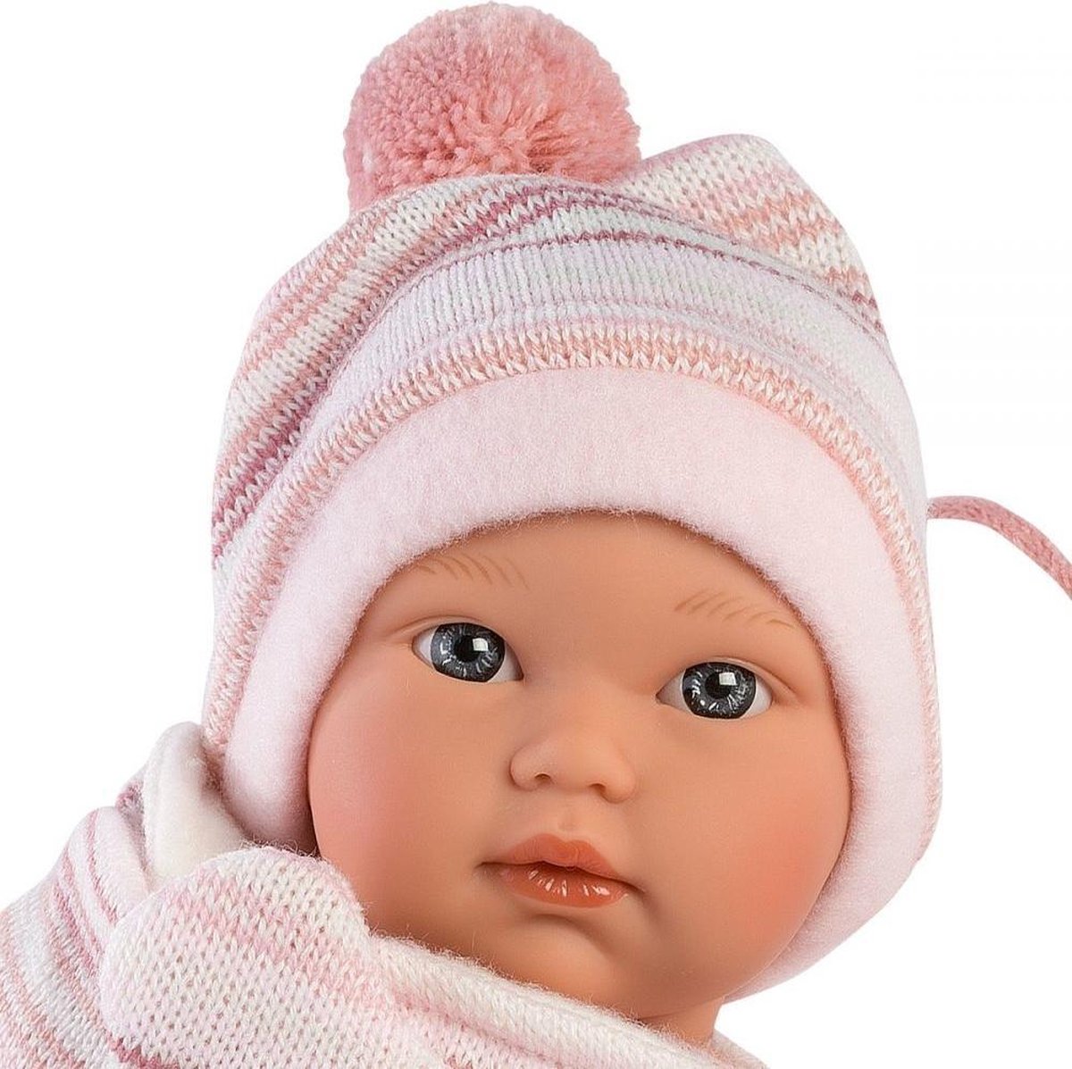 Llorens mini babypopje Cuquita softbody met geluid 30 cm