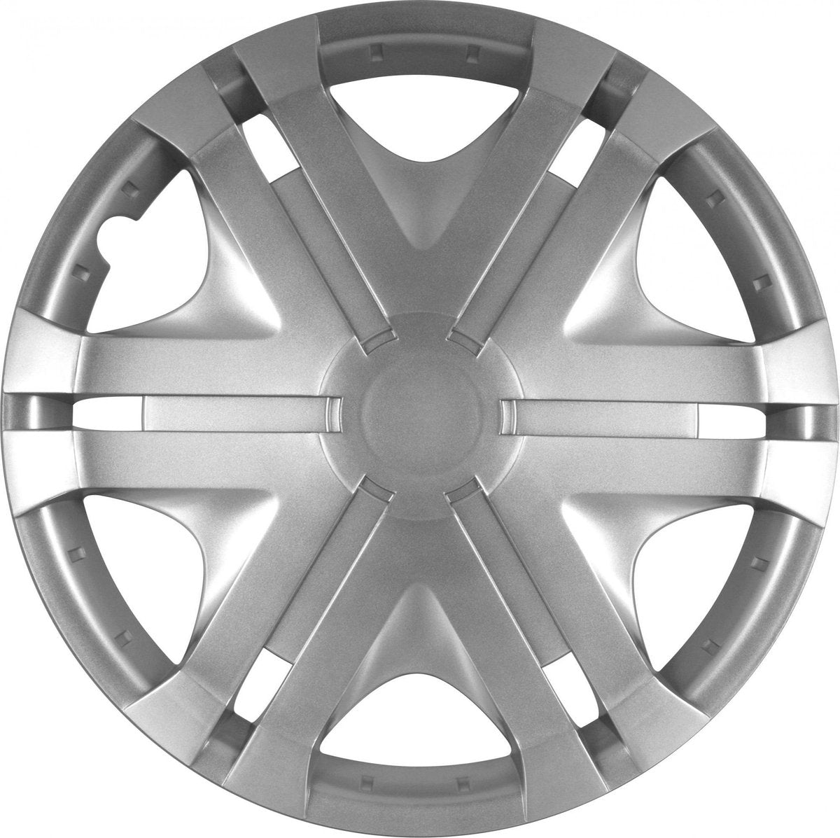 Carpoint Wieldoppen Vision 15 Inch Abs Zilver Set Van 4