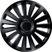 Versaco Wieldoppen Luxury Black 15 Inch - Set van 4