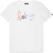 Dstrezzed T-shirt Ronde Hals Wit (202402 - 100)