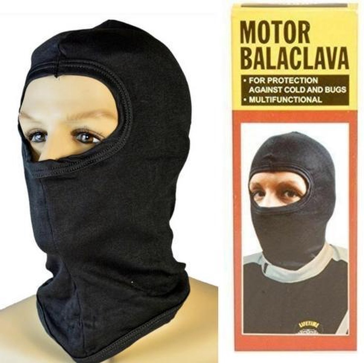 Bivakmuts motor | Motormuts | Helmmuts | Muts met open ogen | Universeel