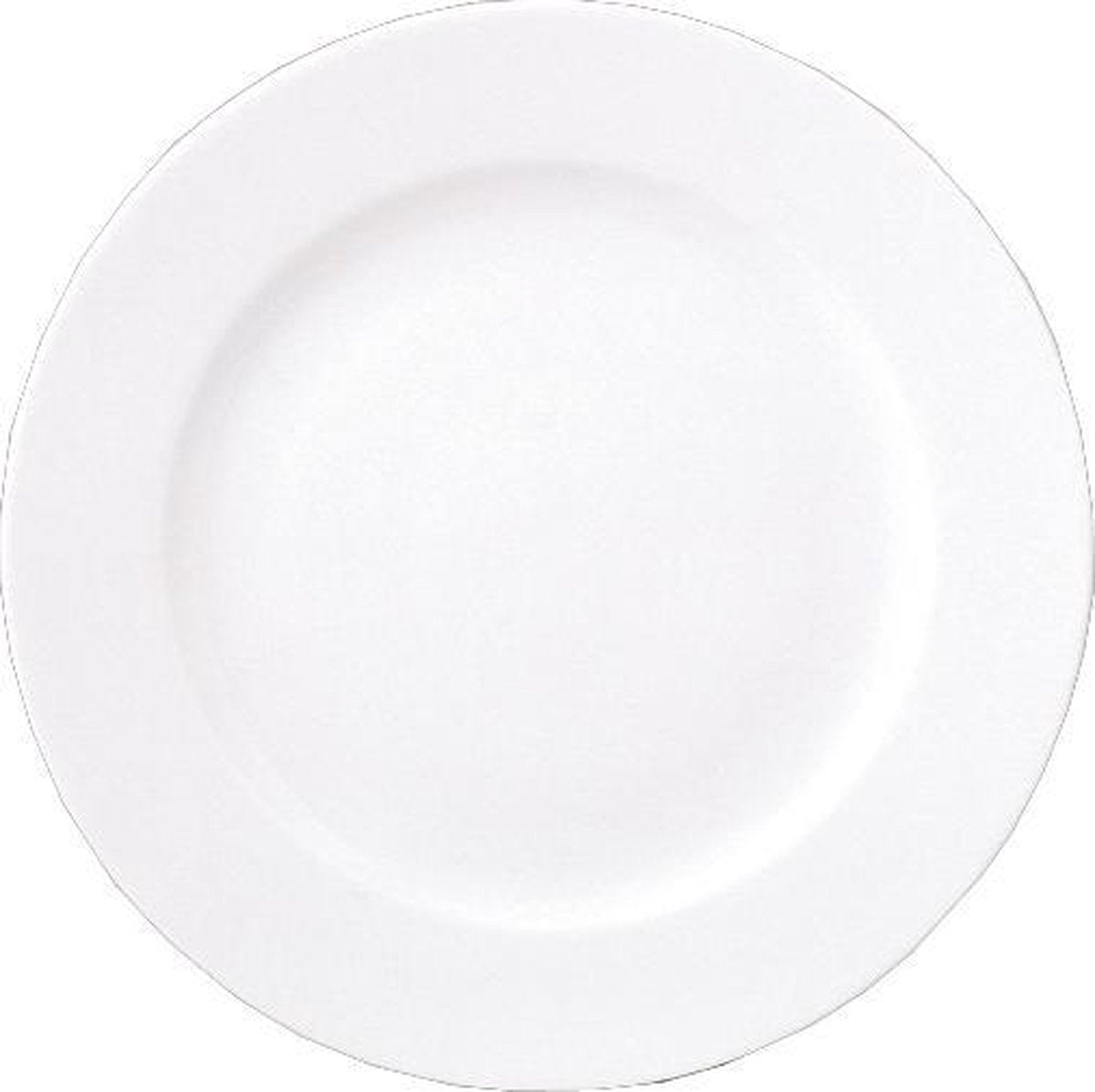 Gural Delta Set 6 Bord 30 cm Wit Porselein 9148