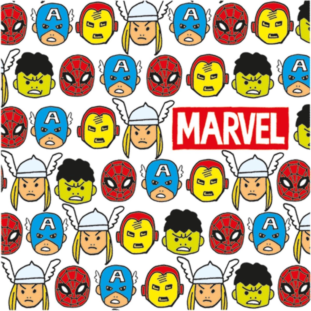 PROCOS - 20 papieren premium Avengers comic servetten - Decoratie > Papieren servetten