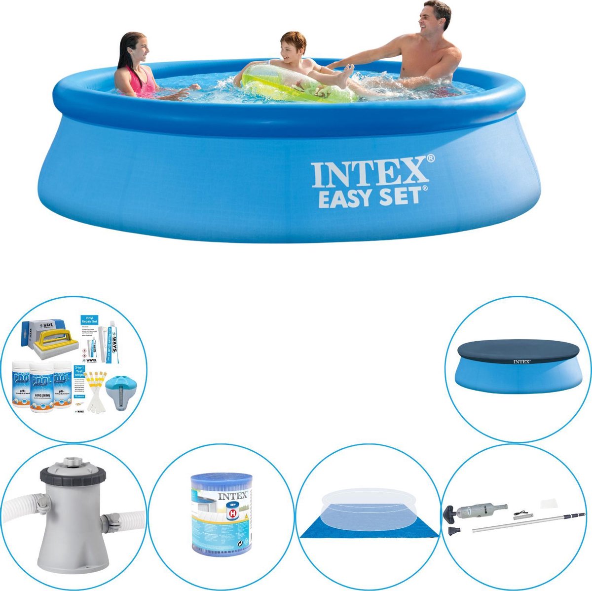 Zwembad Super Deal - Intex Easy Set Rond 305x76 cm