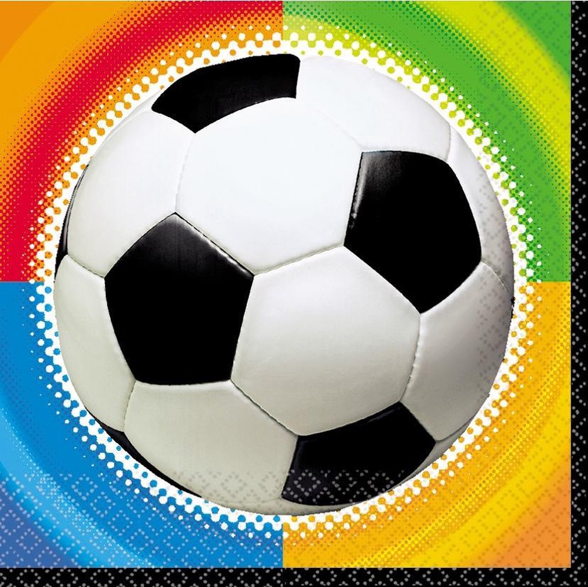 Servetten voetbal
