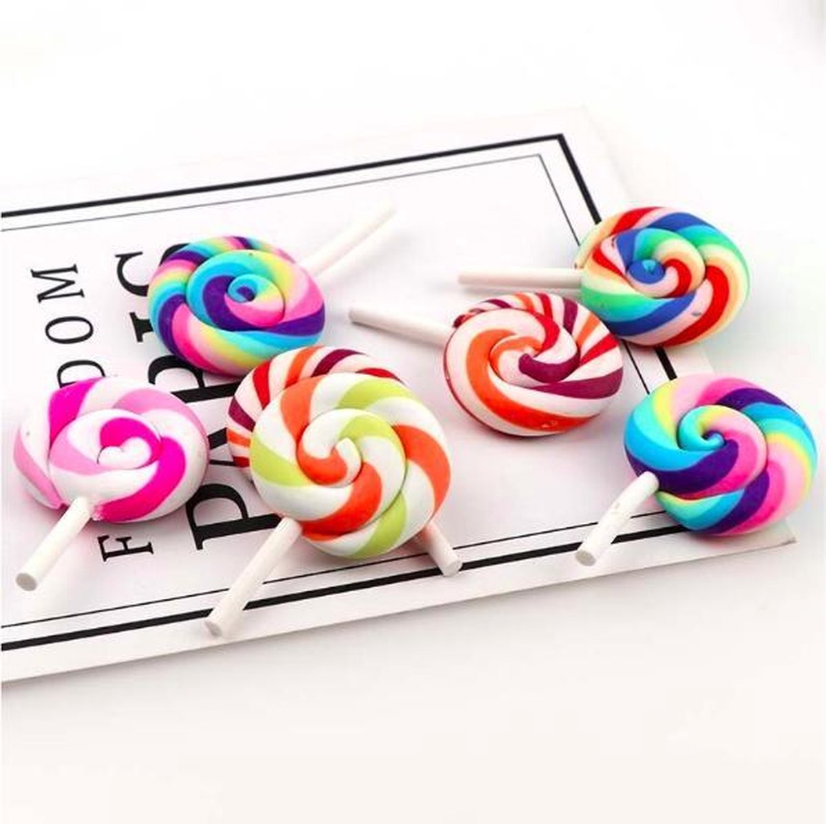 ProductGoods - 10 Miniatuur Lolly's - Speelgoed - Educatie - Miniatuur - Lolly's