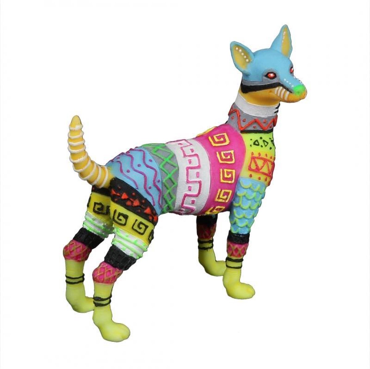 Aqua Della Dia de los muertos hond Meerkleurig 9