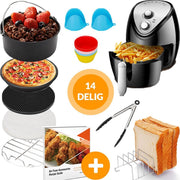 Dynatic - 14 delige set Heteluchtfriteuse - geschikt voor airfryer accesoires - XL XXL