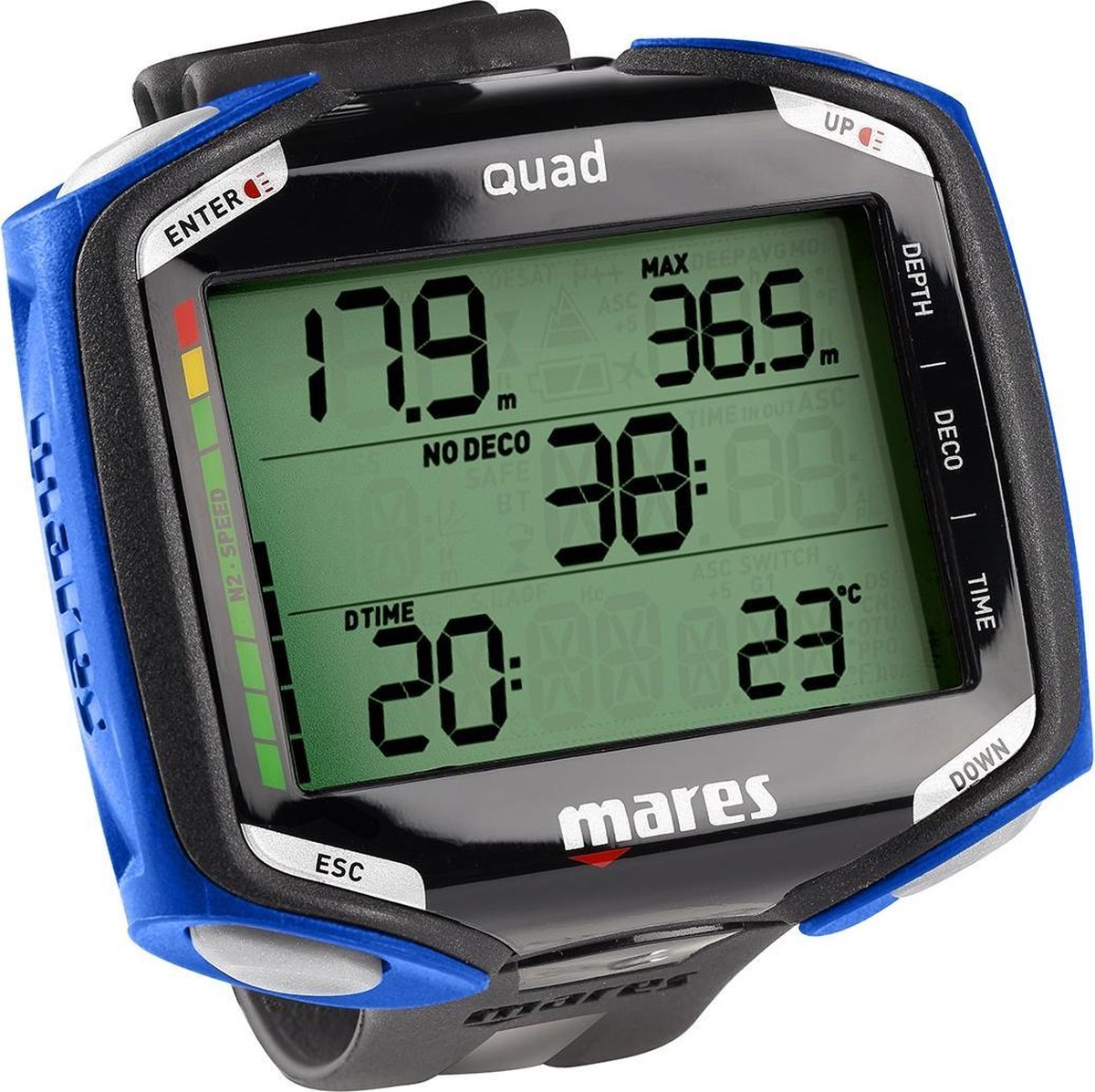 Dive Computer QUAD BLACK BLUE