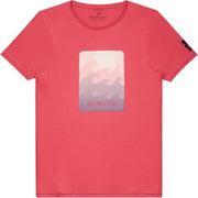 Dstrezzed T-shirt Golven Koraal Rood (202408 - 428)